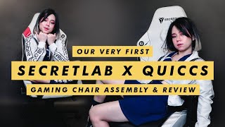 Secretlab x Quiccs Limited Edition Unboxing and Assembly