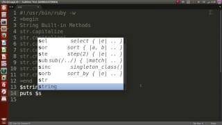 11_Ruby basics (String Built in Methods part 1) Wealth