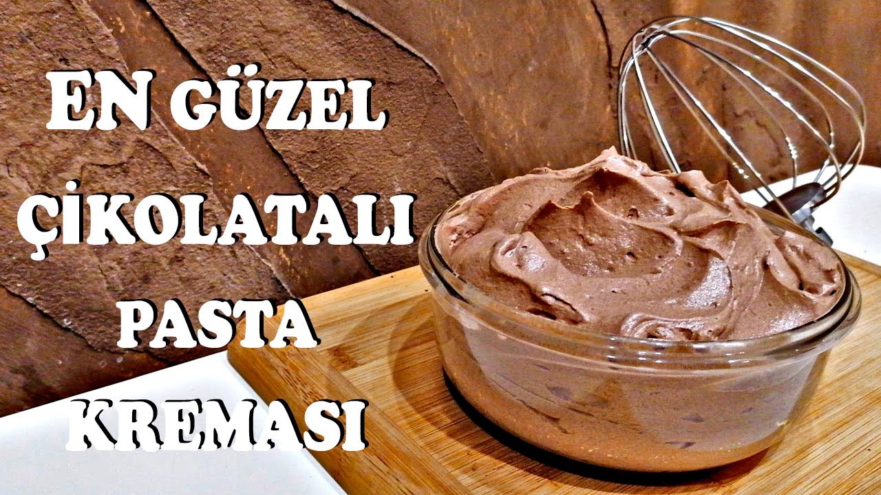 ÇİKOLATALI ŞARLOTT PASTA KREMASI TARİFİ YouTube