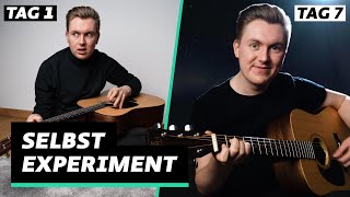 Gitarre lernen in 7 Tagen - Selbstexperiment