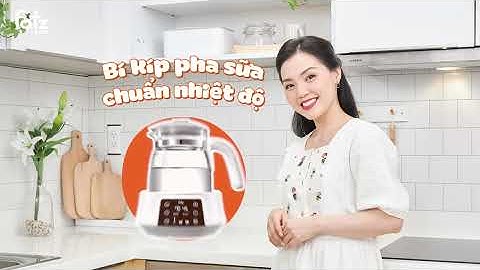 Linh Phi bí kíp: Pha sữa CHUẨN NHIỆT ĐỘ | MÁY ĐUN & HÂM NƯỚC PHA SỮA QUICK 5 | FATZBABY
