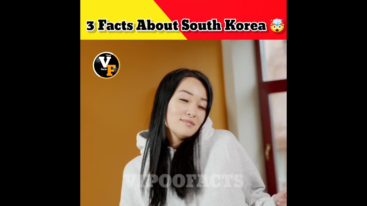 Top 3 Amazing Facts About South Korea 🤯 || Vipoo Facts 