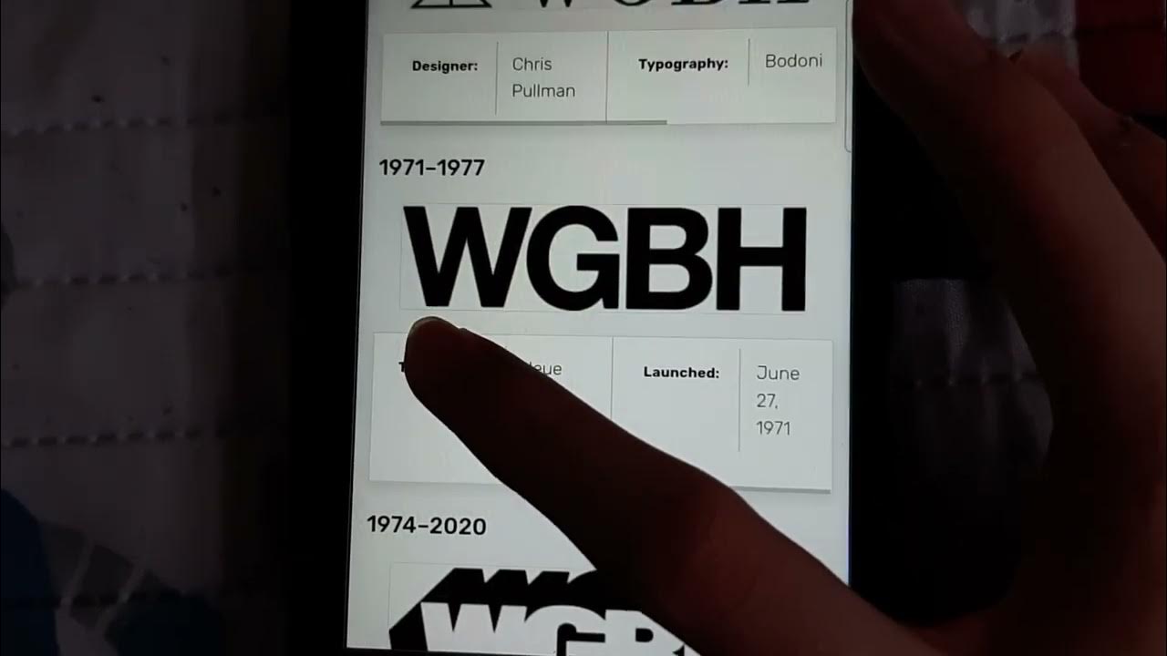 "WGBHTV" Logo History Logopedia (S1E8) YouTube