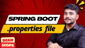 Spring boot properties configuration | Propertysource & Bean Scope in depth | Spring framework 6