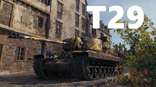 T29 best battle you will see with this tank wot complete 4K