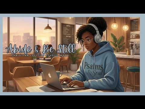 Abide & Be Still ☁️ Christian Lo-Fi for Study, Work & Prayer (Peaceful Worship Beats)