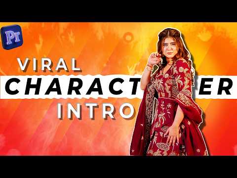 Freeze Frame Character Introduction Editing Technique