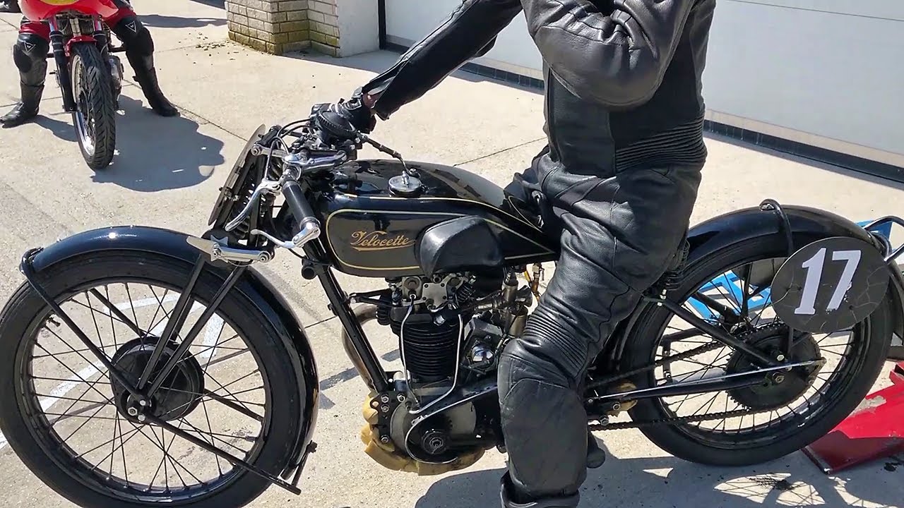 Обзор мотоцикла Velocette KSS Mk I и II и KTT Mk I - V 1925