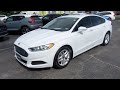 *SOLD* 2015 Ford Fusion SE 2.5L Walkaround, Start up, Tour and Overview