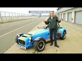 Caterham 620R lap of Silverstone with F1 driver Kamui Kobayashi