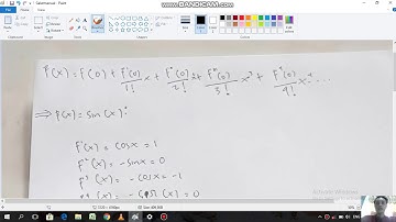 DERET MACLAURIN (sinX) Dan Nilai Hampiran Menggunakan Microsoft Excel