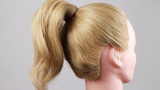 Как правильно сделать хвост из волос, самый удобный способ. How to do a tail Как правильно сделать хвост из волос, самый удобный способ. How to do a tail