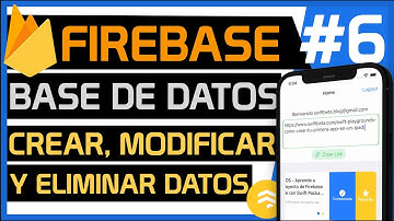 FIREBASE SWIFTUI BASE DE DATOS Cloud FIRESTORE (guardar, modificar y eliminar datos en REALTIME)