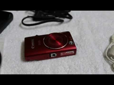 Canon IXUS 140 preview with accessories