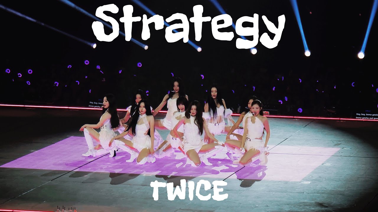 트와이스 TWICE《Strategy》｜250719〈THIS IS FOR〉WORLD TOUR