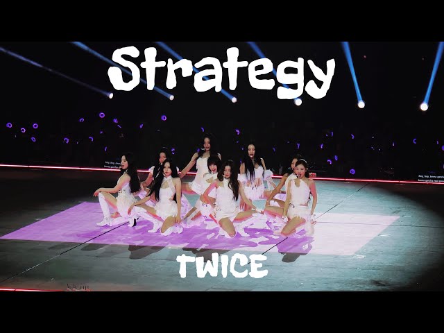 트와이스 TWICE《Strategy》｜250719〈THIS IS FOR〉WORLD TOUR IN