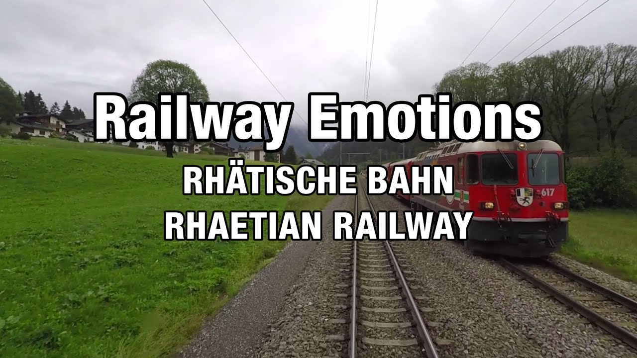 🚆 Meter-gauge Cab ride on the Vereina line (Switzerland | RhB RegioExpress Landquart - Scuol-Tarasp)