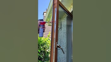 How to open up a stiff window using spray oil #window