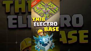 The Best TH18 Base For Electro League ⚡