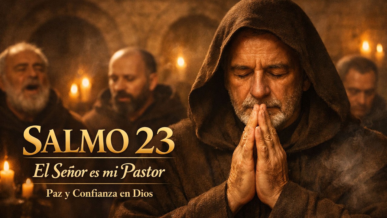 ️ SALMO 23 Gregoriano | Paz y Confianza en Dios (Canto Gregoriano ...
