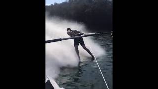 Backward Barefoot Start