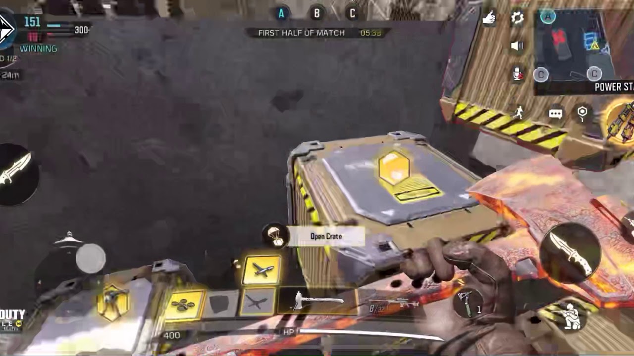 scrapyard on top of barrier