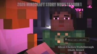 Details 2026 Minecraft Story Mode Season 1 Episode 4 Silent/No Choices Walkthrough (Male Jesse) Update