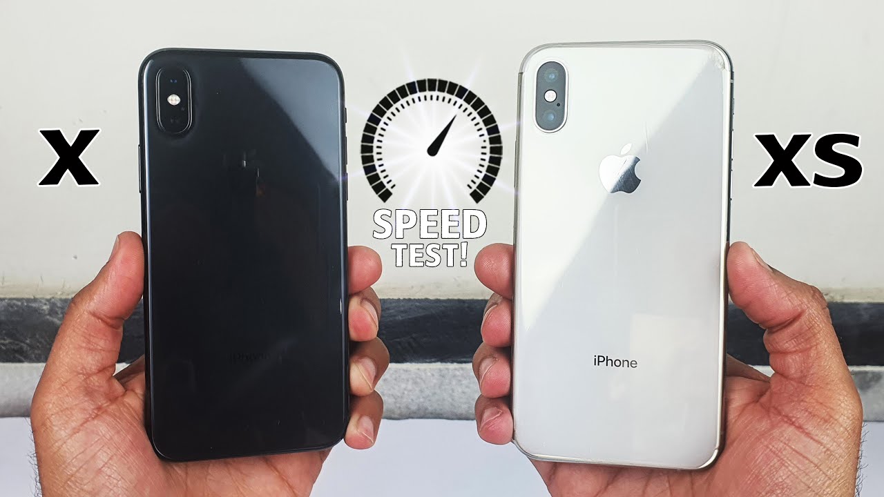 iPhone X vs iPhone XS in 2022 SPEED TEST! YouTube