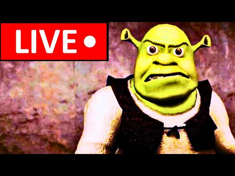 New Shrek Horror Game! LIVE!