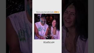 Katrina Kaif Plying Holi With Family
