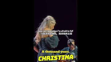 Thumbnail of A thousand years by Christina Perri, lyrics, song list, famous singer,#music #song #lyrics