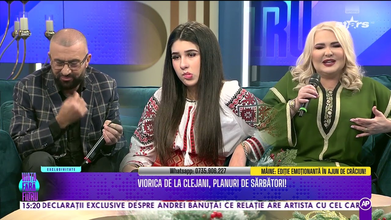 VIORICA DE LA CLEJANI, REVELION DEPARTE DE COPII!