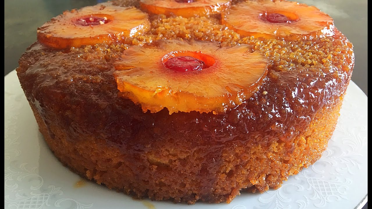 Cómo hacer una tarta de piña