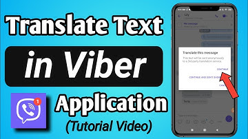 How to Translate Text Message in Viber App