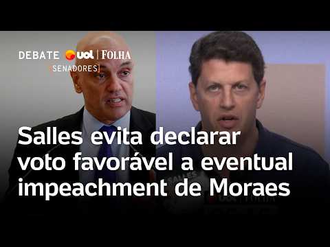 UOL/Folha Debate: Salles avoids committing to vote on potential impeachment of Justice Alexandre ...