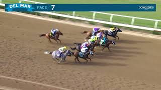 Christel Clean wins race 7 at Del Mar 26