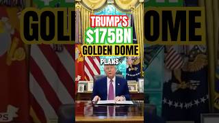 Trumps $175 Billion Missile Defense Plan Explained! #shorts #goldendome #news #trump