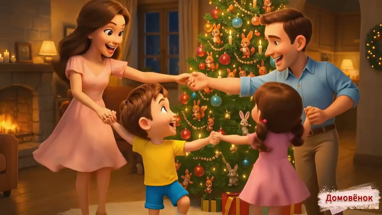 Сборник лучших новогодних песенок мультиков #новыйгод #детскиепесни #мультик