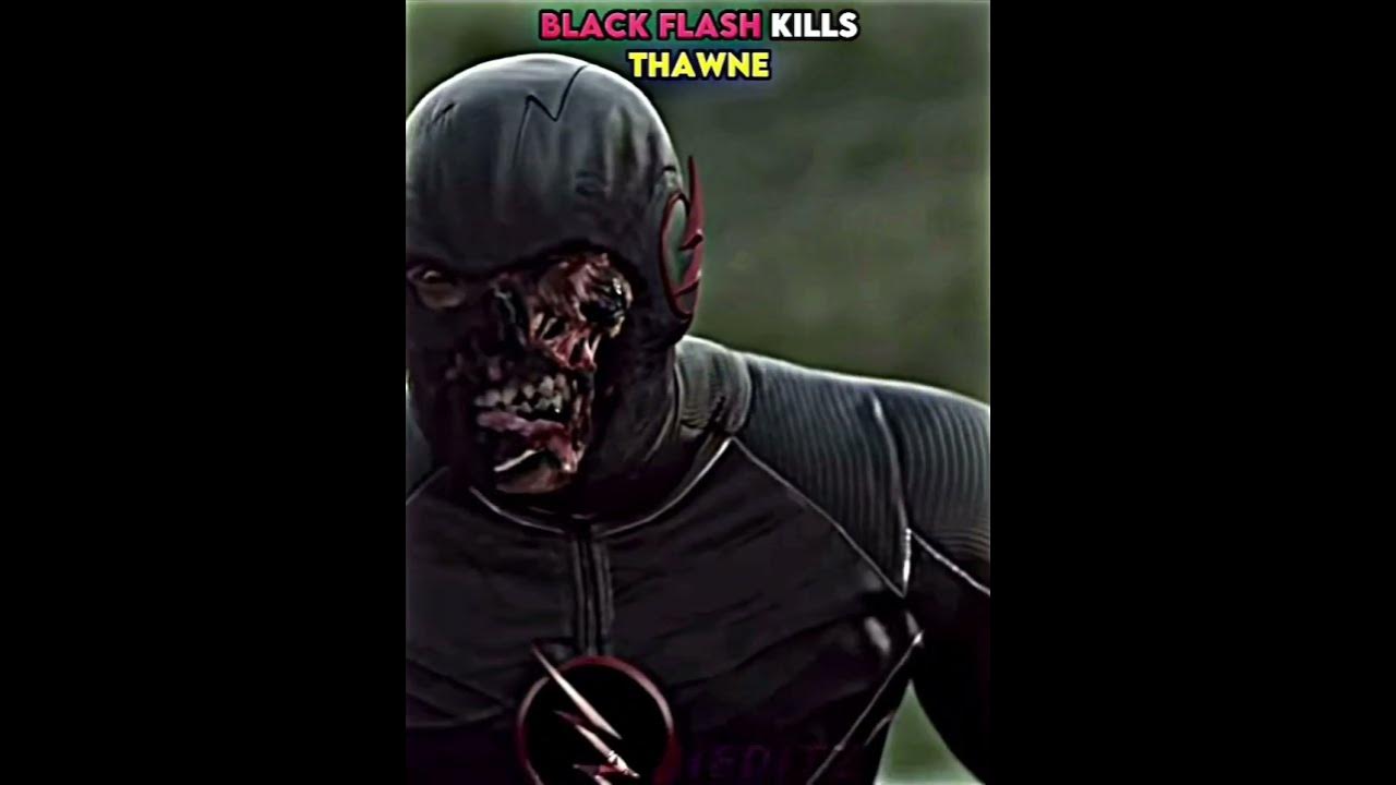 Black Flash kills Thawne  #theflash #shorts #edit #reverseflash #arrowverse