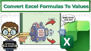 Turn Excel Formulas Into Values In Seconds