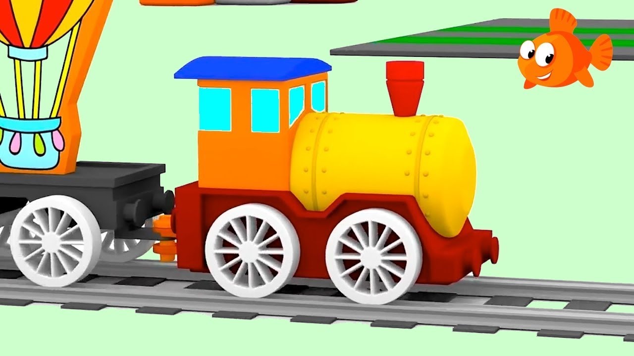 TRAINS! Cartoon Cars Compilation Videos for Kids.Cartoons for