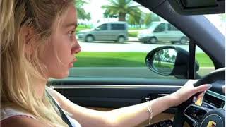 Aleyna Ti̇lki̇ Ehli̇yet Almiş Araba Kullaniyor