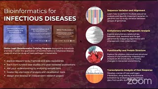 Bioinformatics for Infectious Diseases OmicsLogic Training Program Schedule & Guest Lectures
