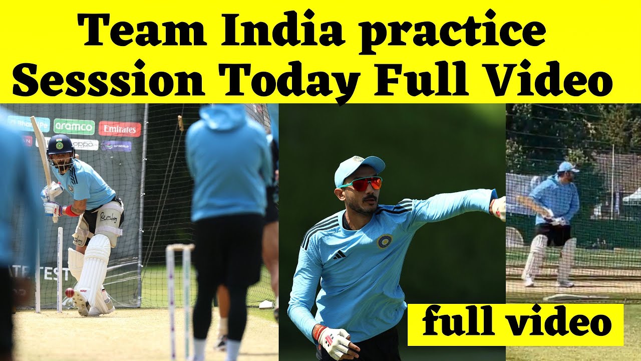 Team India practice session today Indian team net session today 3152023 YouTube