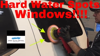 This video shows a way to remove those stubborn hard water spots left
behind from rain, sprinklers or any system that needs filtration
system. wash...