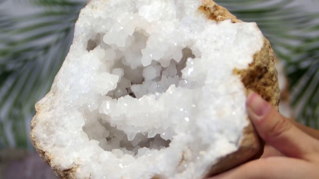 5.95kg Calcite Geode Set with Amethyst J702 6 YouTube player