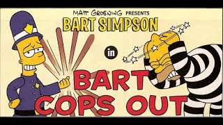 Bart Simpson Comic 29...Bart A Cop #thesimpsons #90s #90skids #bartsimpson #comics #cartoon