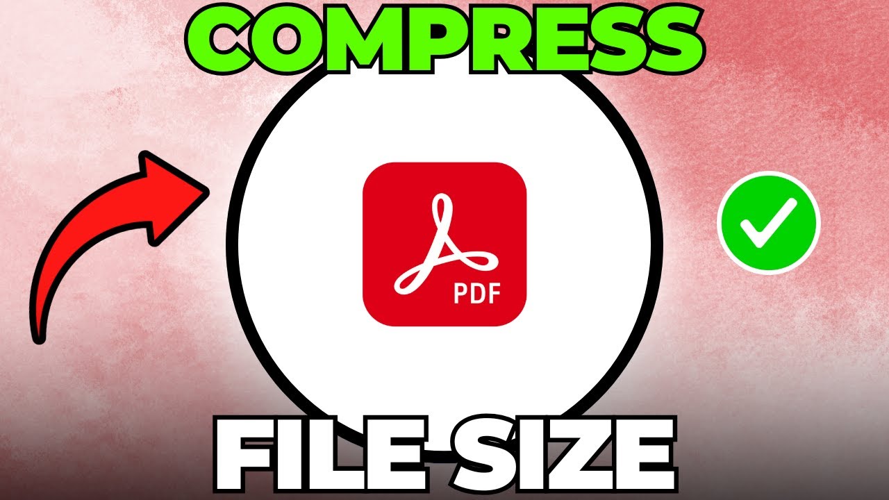 How to Compress PDF File Size in Adobe Acrobat Pro - YouTube