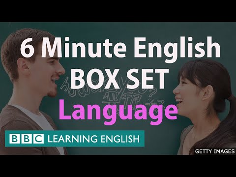BOX SET: 6 Minute English - &rsquo;All About Language&rsquo; English mega-class! One hour of new vocabulary!