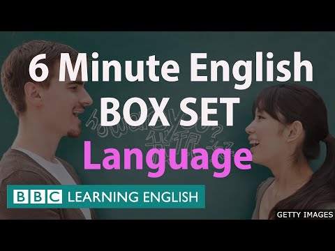 ಬಾಕ್ಸ್ ಸೆಟ್: 6 ನಿಮಿಷ ಇಂಗ್ಲಿಷ್ - &rsquo;ಎಲ್ಲಾ ಎಬೌಟ್ ಲ್ಯಾಂಗ್ವೇಜ್&rsquo; ಇಂಗ್ಲಿಷ್ ಮೆಗಾ-ಕ್ಲಾಸ್! ಒಂದು ಗಂಟೆಯ ಹೊಸ ಶಬ್ದಕೋಶ!